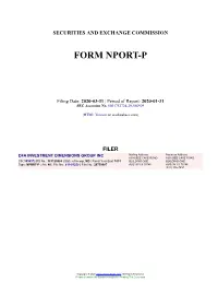DFA INVESTMENT DIMENSIONS GROUP INC Form NPORT-P Filed 2020-03-31
