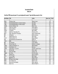 KNAPP AR LIST for Web Site