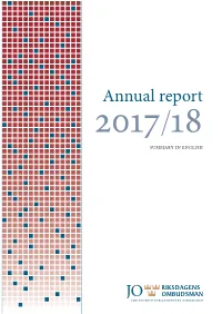 Annual Report 2017/18 SUMMARY in ENGLISH