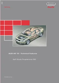 AUDI A8 ´03 - Technical Features