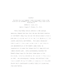 Oveta Culp Hobby Remains Unknown to the Average American, Despite