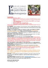 Whee 2021 Rider's Notes