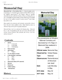 Memorial Day - Wikipedia
