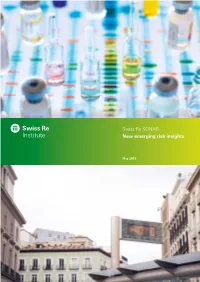 Swiss Re SONAR New Emerging Risk Insights