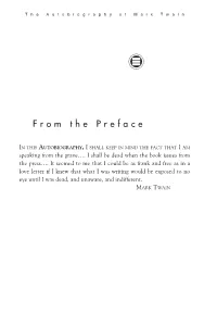 The Autobiography of Mark Twain