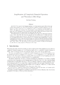 Amplification of Completely Bounded Operators and Tomiyama's Slice
