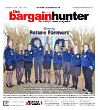 In a Long Over Due COVID Friendly Event, Members of a Local FFA Group Receive Their Awards from the 2019/2020 School Year