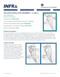 (SEGMENTS 1, 2, and 4) Project Description Project Benefits