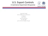 US Export Controls
