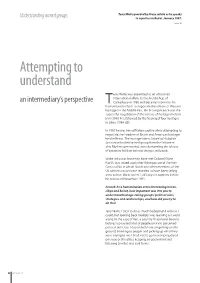 Attempting to Understand