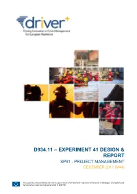 Experiment 41 Design & Report