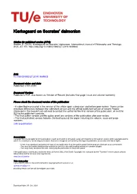 Kierkegaard on Socrates' Daimonion
