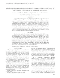 Physical Conditions Derived from O Ii Recombination Lines in Planetary Nebulae and Their Implications