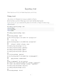 Ingesting Text