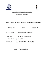 IV Course Material On
