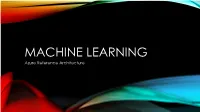 Machine Learning