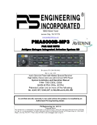 Pma8000b-Mp3 Pin Assignments