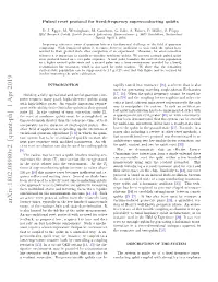 Pulsed Reset Protocol for Fixed-Frequency Superconducting