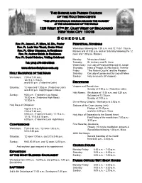 Schedule Rev