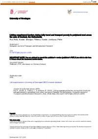 ITS-Related Transport Concepts and Organisations' Preferences