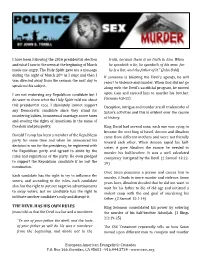 THE DEVIL HAS HIS OWN RULES King Solomon Consolidated His Power by Ordering Jesus Told Us That the Devil Is a Liar and a Murderer