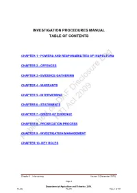 Fisheries Act 1994 Published Sustainable Planning Act 2009  Biosecurity Act 2014