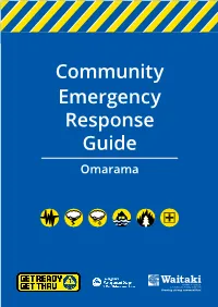Omarama Community Response Plan