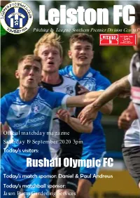 Rushall Olympic FC