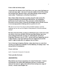 Transcript of the Year Without a Summer