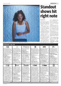 Standout Shows Hit Right Note