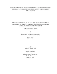 Tripneustes Gratilla, a Possible Biocontrol Agent for Invasive Macroalgae