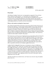 Overview [Of the Software Freedom Conservancy]