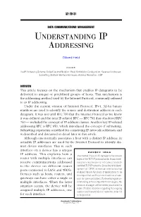 Understanding Ip Addressing
