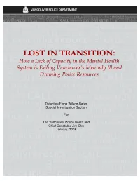 Lost in Transition