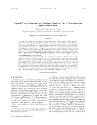 Potential Vorticity Diagnosis of a Simulated Hurricane. Part I: Formulation and Quasi-Balanced Flow