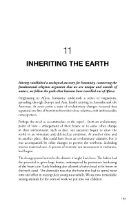 11. Inheriting the Earth