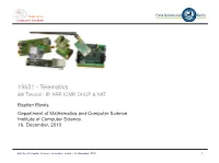 19531 - Telematics 8Th Tutorial - IP, ARP, ICMP, DHCP & NAT