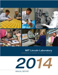 2014 Annual Report 2014 Annual