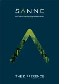 Annual Report and Accounts for the Year Ended 31 December 2018 Sannegroup.Com Stock Code: SNN Code: Stock