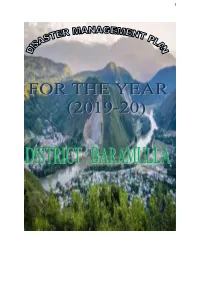 History of Disasters in District Baramulla