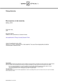 Tilburg University Ritual Dynamics in Late Modernity Arfman, W.R
