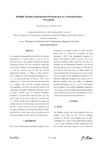 Tu.P3.1 II - 1739 Fundamental Frequencies Were Mistuned by ∆F Hz the Normalized ACF Calculated by In-Phase and Maintaining a Harmonic Relationship