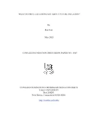 What Do Price Equations Say About Future Inflation?
