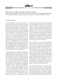 Achim Timmermann of Often Staggering Size and Great Formal Vir- Tuosity, and Looming Over the Skylines of Many European Cities E