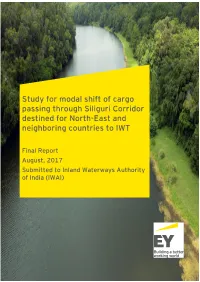 Final Report on Study for Modal Shift of Cargo Passing Through Siliguri