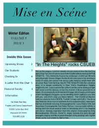 "In the Heights" Rocks CSUEB
