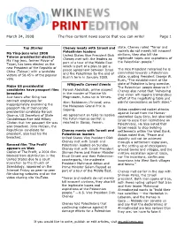 March 24, 2008 the Free-Content News Source That You Can Write! Page 1