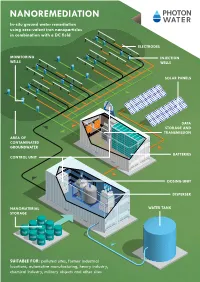 Nanoremediation In-Situ Ground Water Remediation Using Zero-Valent Iron Nanoparticles in Combination with a DC Field