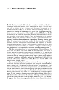 14. Cross-Currency Derivatives