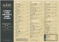 A Fusion of Flavors from Streets Around the World
